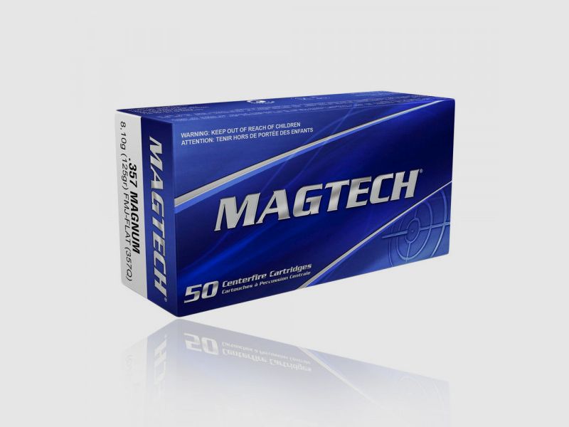 MAGTECH .357MAG. 158GRS FMJ-FLAT. - 50 SCHUSS