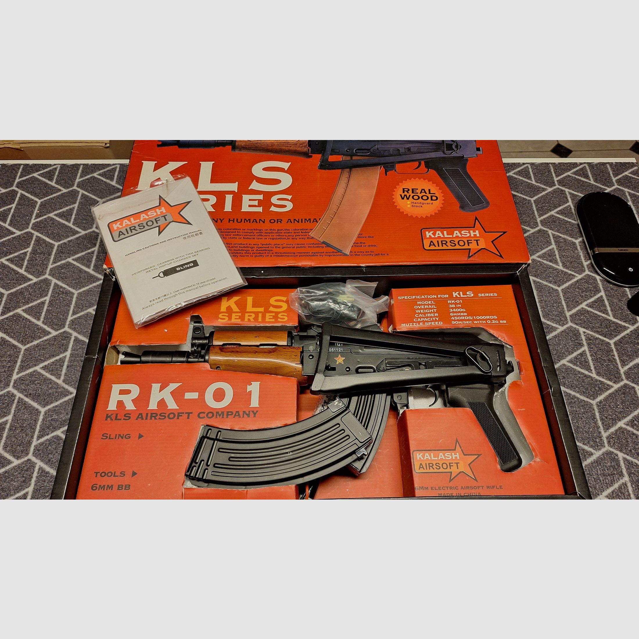 AK74U Kalashnikov Kalash-KLA Series AEG