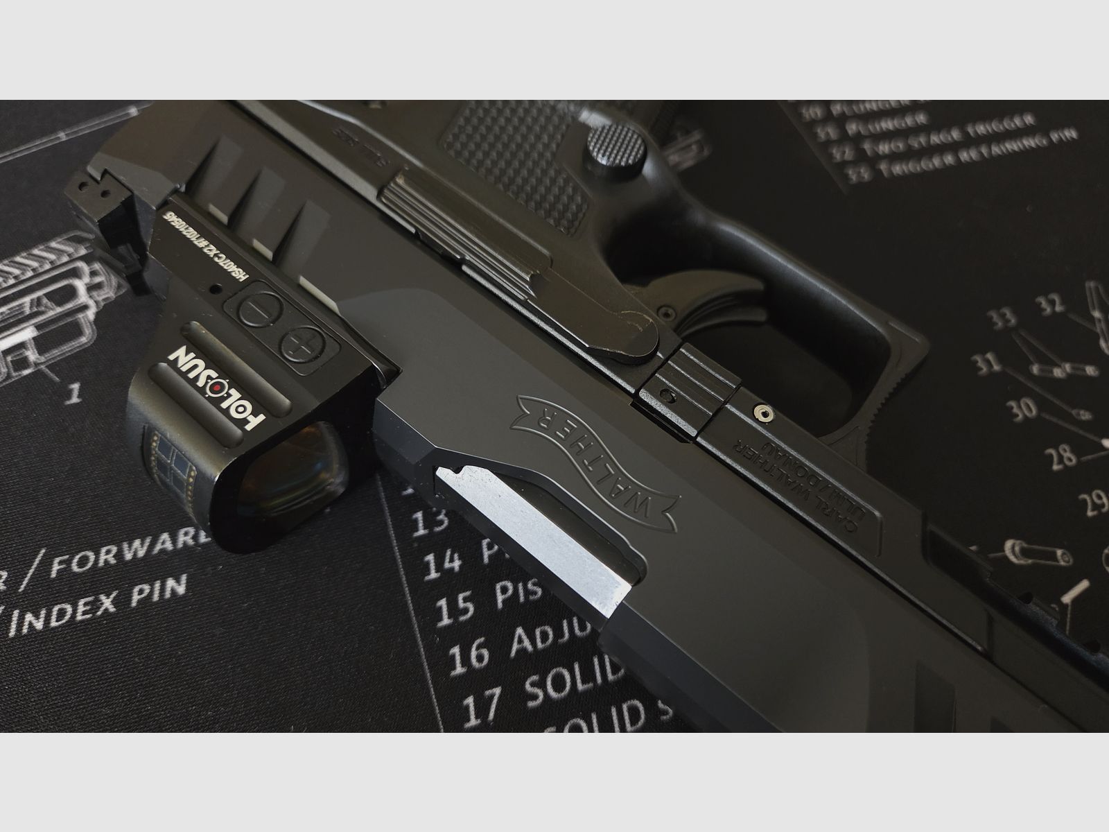 Walther PDP pack - red dot sight Holosun HS 407C