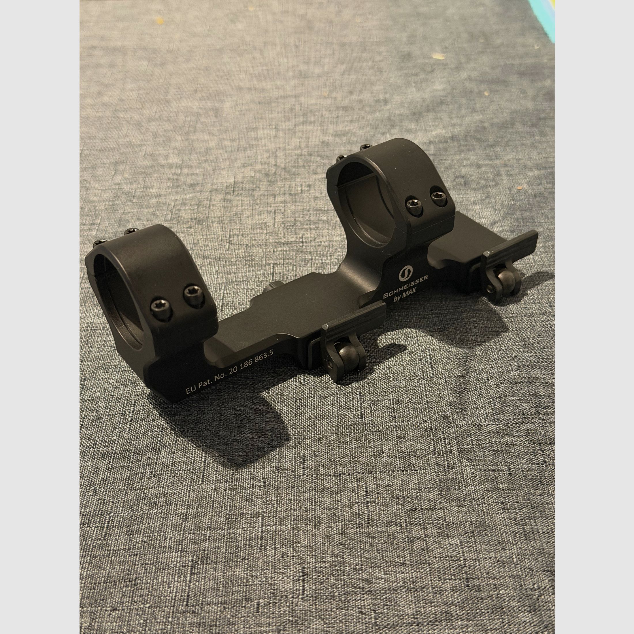 Schmeisser QSM Mount Ring diameter 30 mm offset 0 MOA