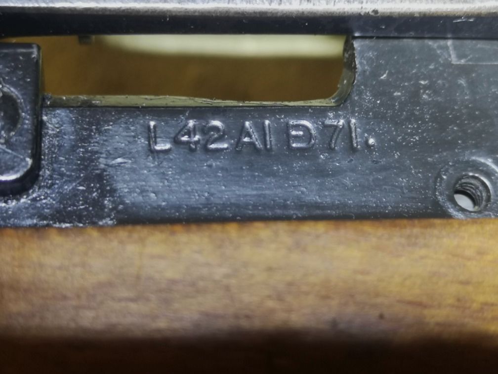 Lee-Enfield  L42 A1 Sniper Rifle .308Win mit original ZF No.32 Mk. 3