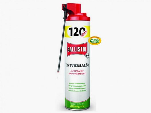 BALLISTOL olio spray confezione gigante 520 ml