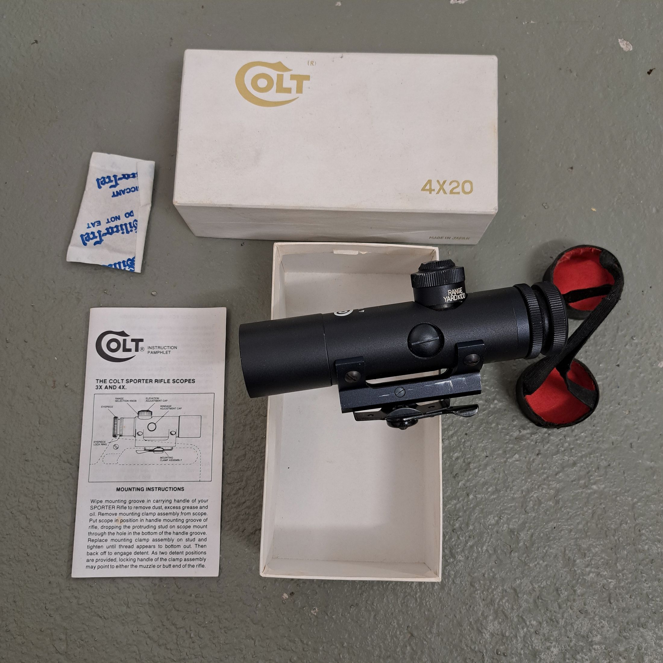 Colt SP1 Zielfernrohr AR15 4x20 Eugene Stoner