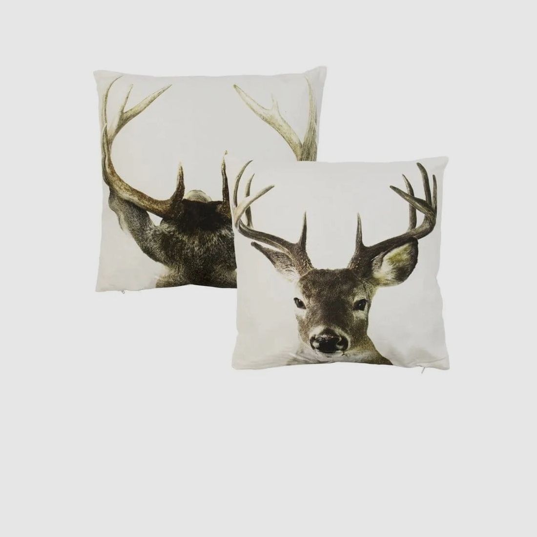 LivingActive Kissen Hirsch doppelseitig