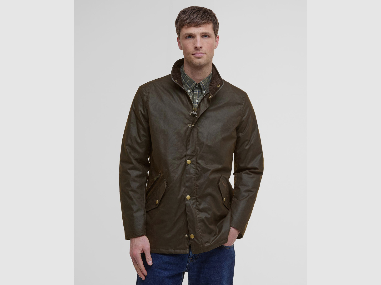 Kurtka męska BARBOUR Prestbury oliwkowa