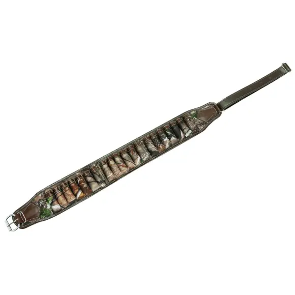 Cartridge belt Januel Sornin Camo Foliage 12 Gauge