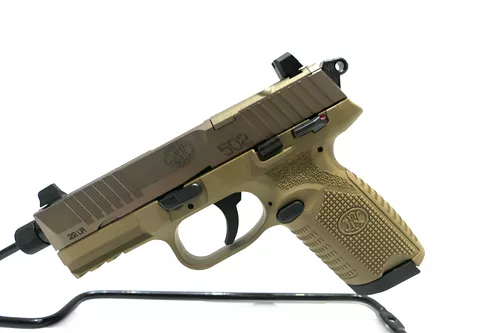 Pistole FN Herstal 502 Tactical FDE Kal. 22lr, Bild 2 von 5