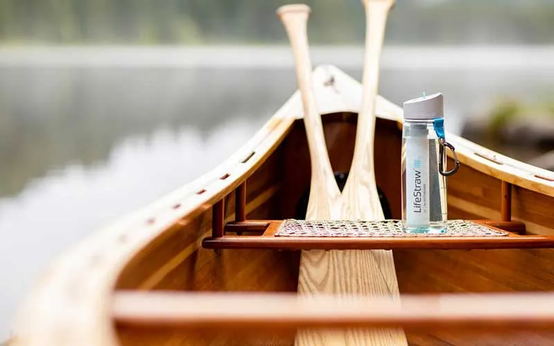 Butelka na wodę z filtrem LifeStraw Go 1L - niebieski, zdjęcie 5 z 5