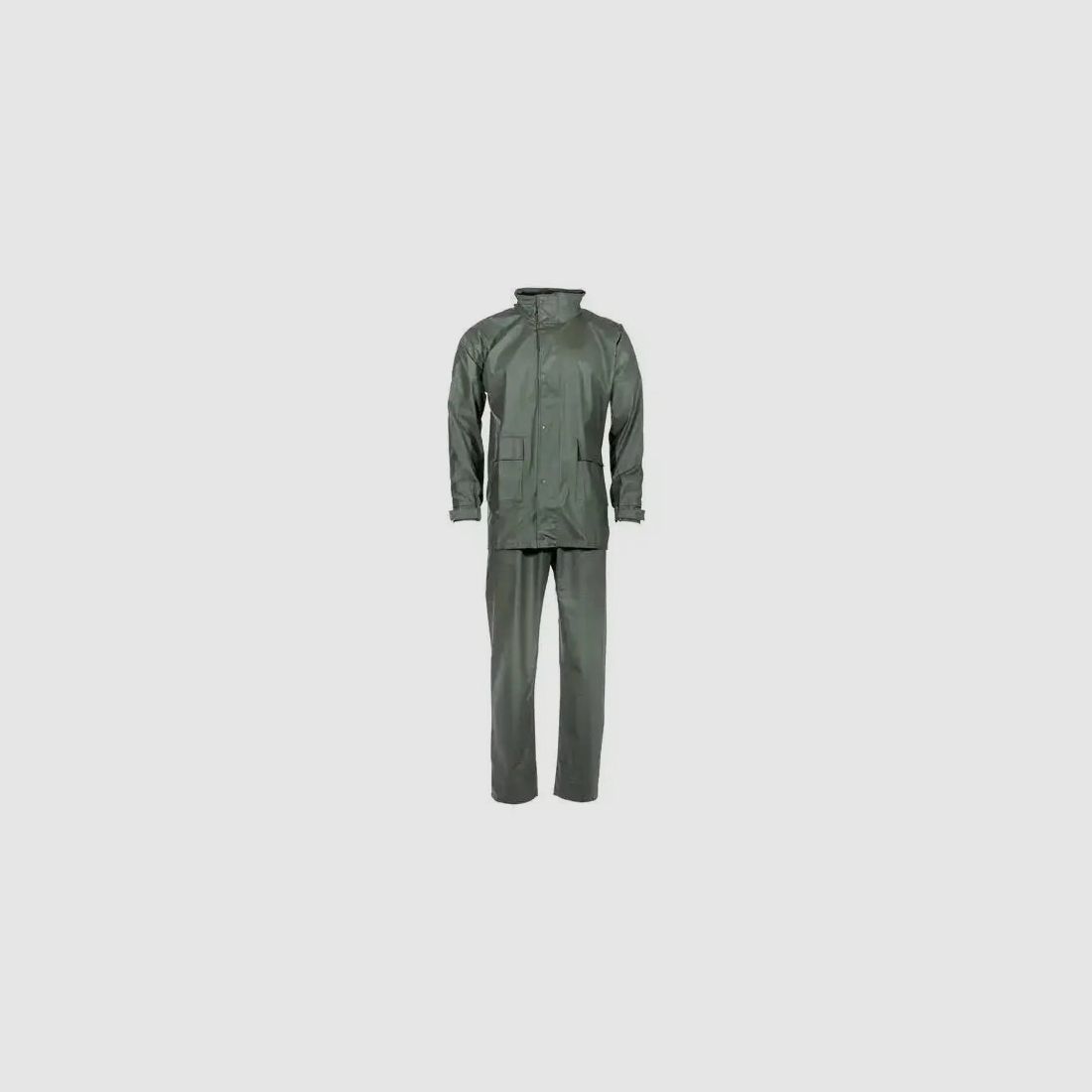 MFH Rain Suit Premium 2-piece olive - black / S men