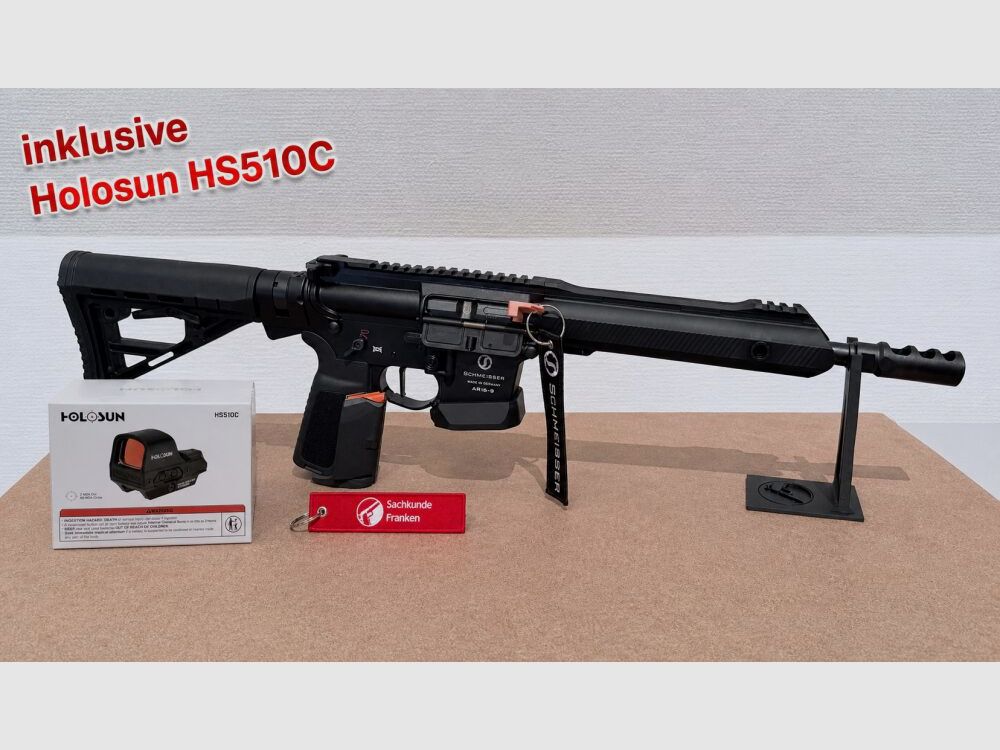 Schmeisser AR15-9 S4F Dynamic PCC S 10,5" black