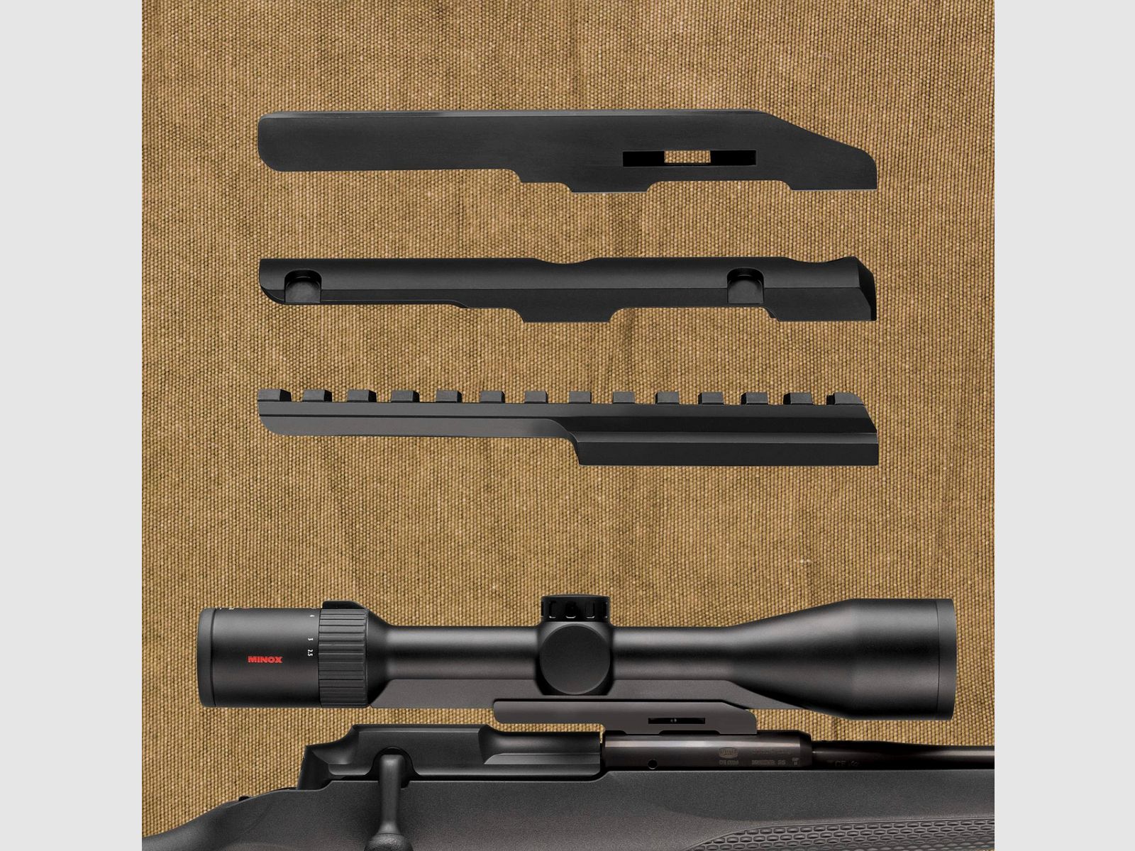 MAUSER M25 Extreme .308Win, 51er LL M15x1 + RS-4 2.5-10x50S