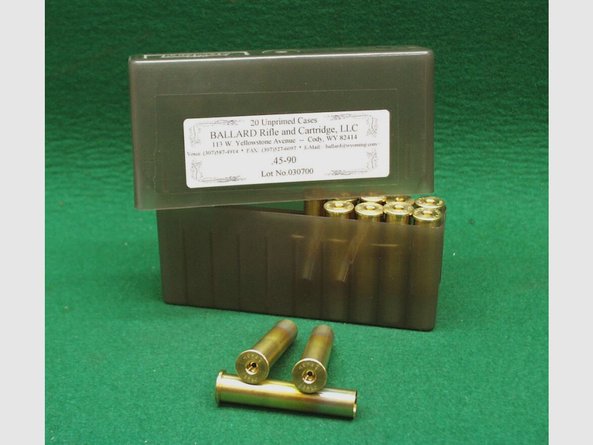 Rifle Ballard - Cartuchos Torcidos Cal.45-90 Sharps