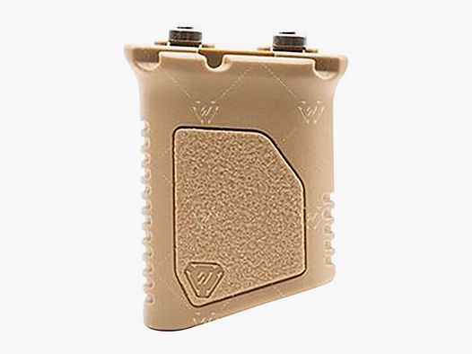 STRIKE INDUSTRIES GRIPS W/ CABLE STRIKE INDUSTRIES AR-15 ANGLED GRIP SHORT W/CABLE MANAGEMENT FUNCTION FDE
