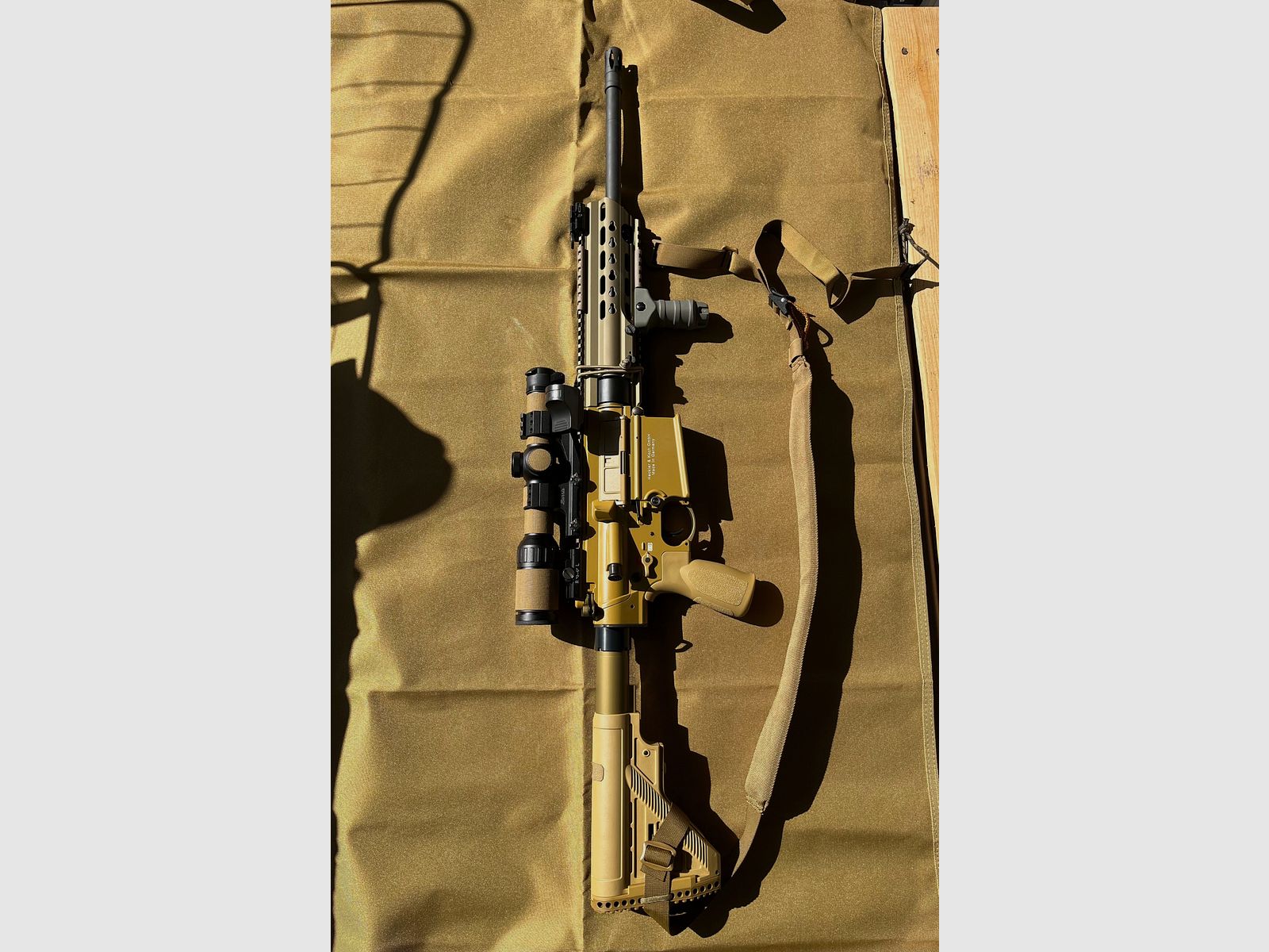 Heckler und Koch MR308, Optik-Setup