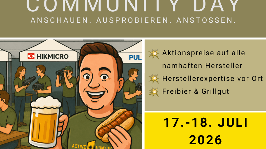 Community Day bei Active Hunting - 17.-18. Juli