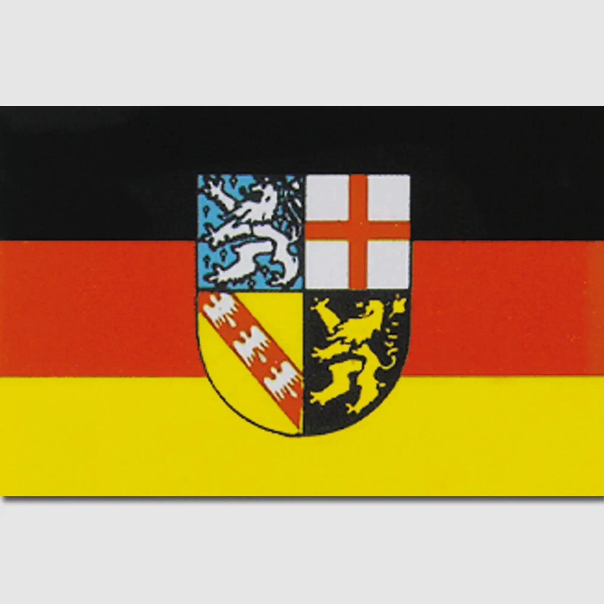 Diverse Flagge Saarland