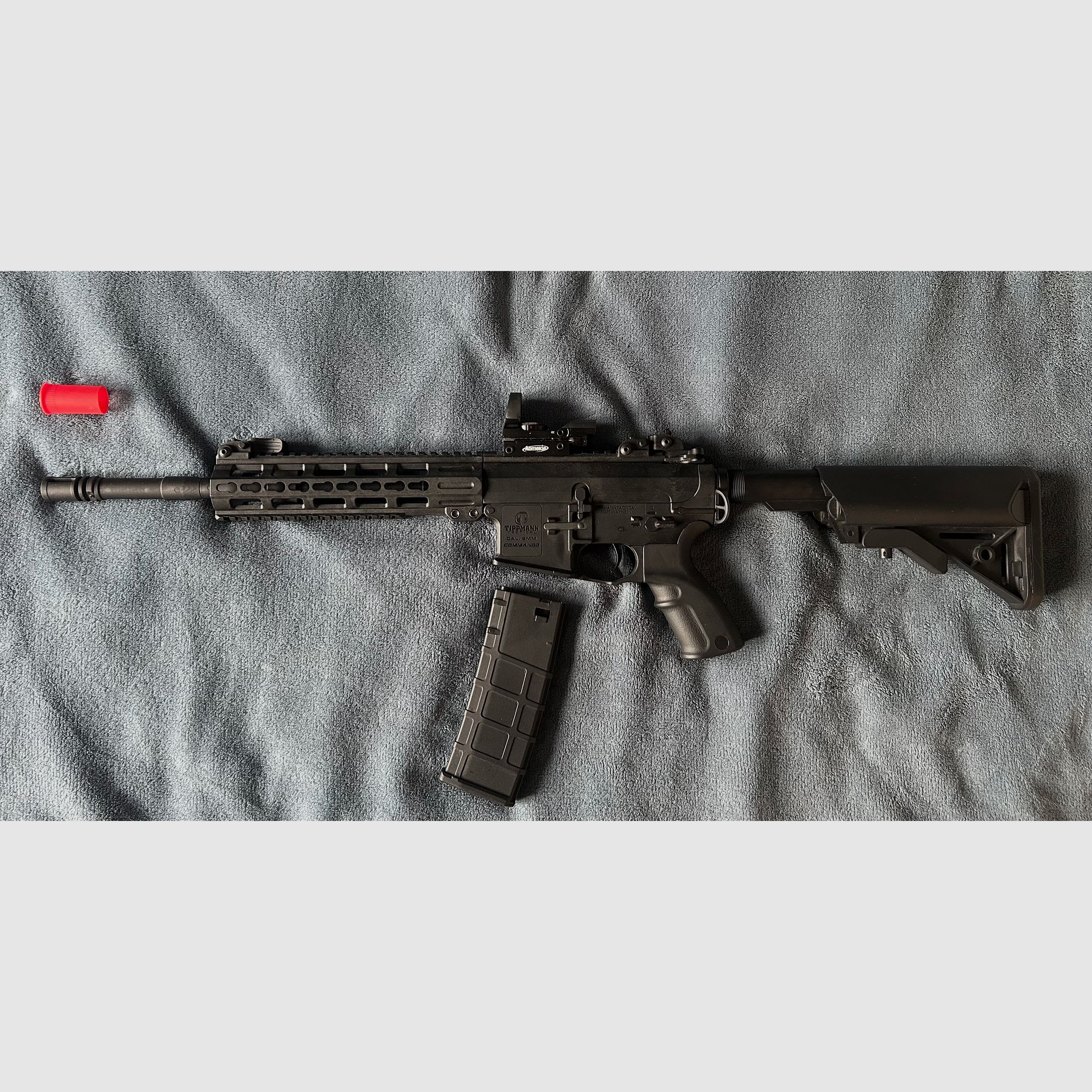 Tippmann Commando AEG Carbine 14,5” (M4, schwarz), Airsoft, Gewehr