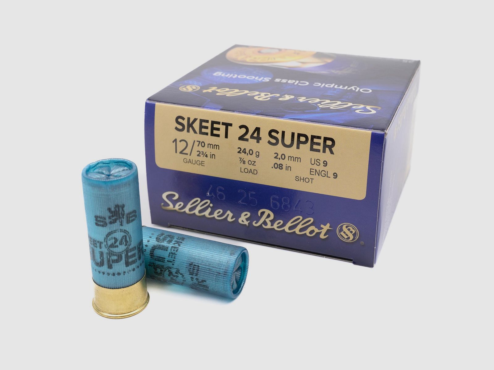 SELLIER & BELLOT 12/70 Super Skeet 2,0mm 24g