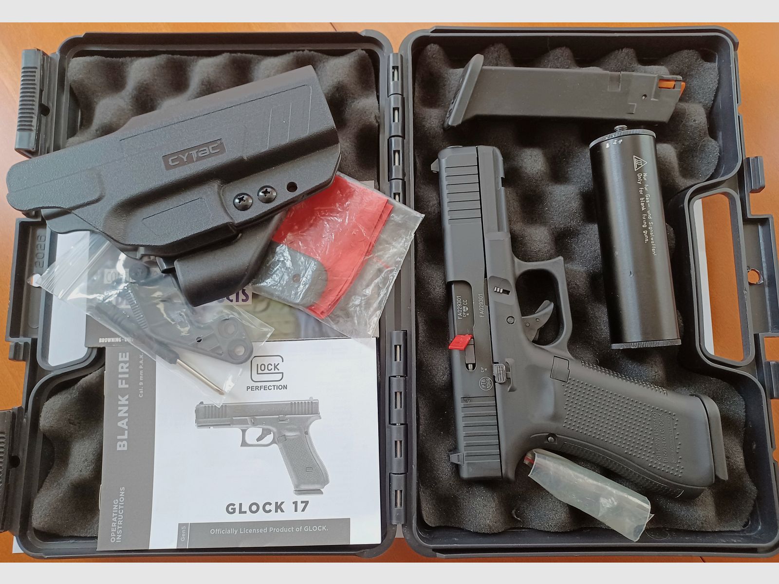 Umarex Glock 17 Gen 5 cal. 9mm P.A.K.