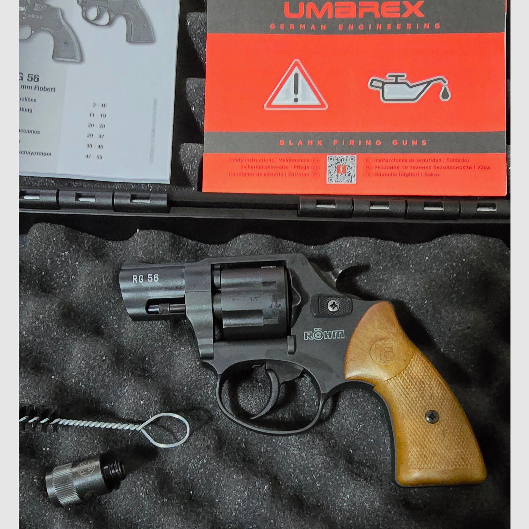 Röhm RG 56 6mm Flobert New Year's Eve blank firing gun