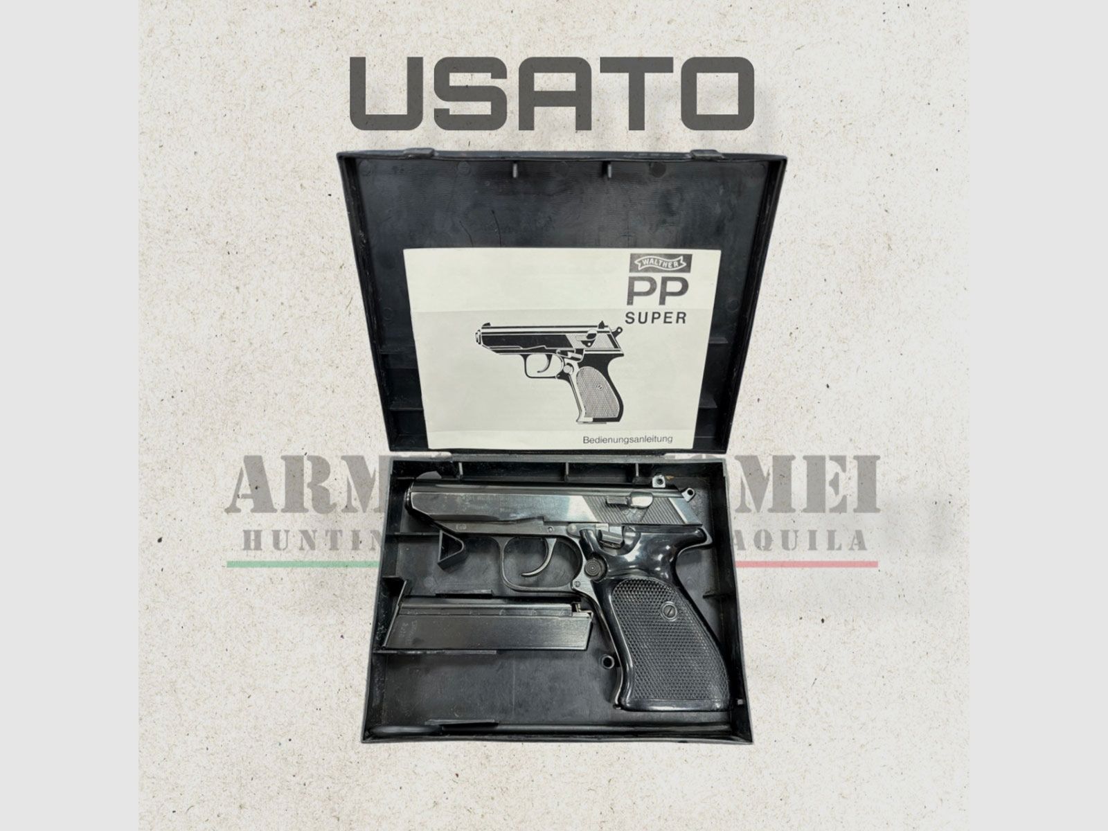 UTILISÉ – PISTOLE – WALTHER MOD. PP SUPER cal. 9×18, image 3 sur 4