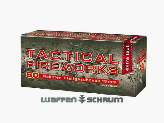 Umarex 15mm Tactical Fireworks Pfeifpatrone 50tlg. extra laut