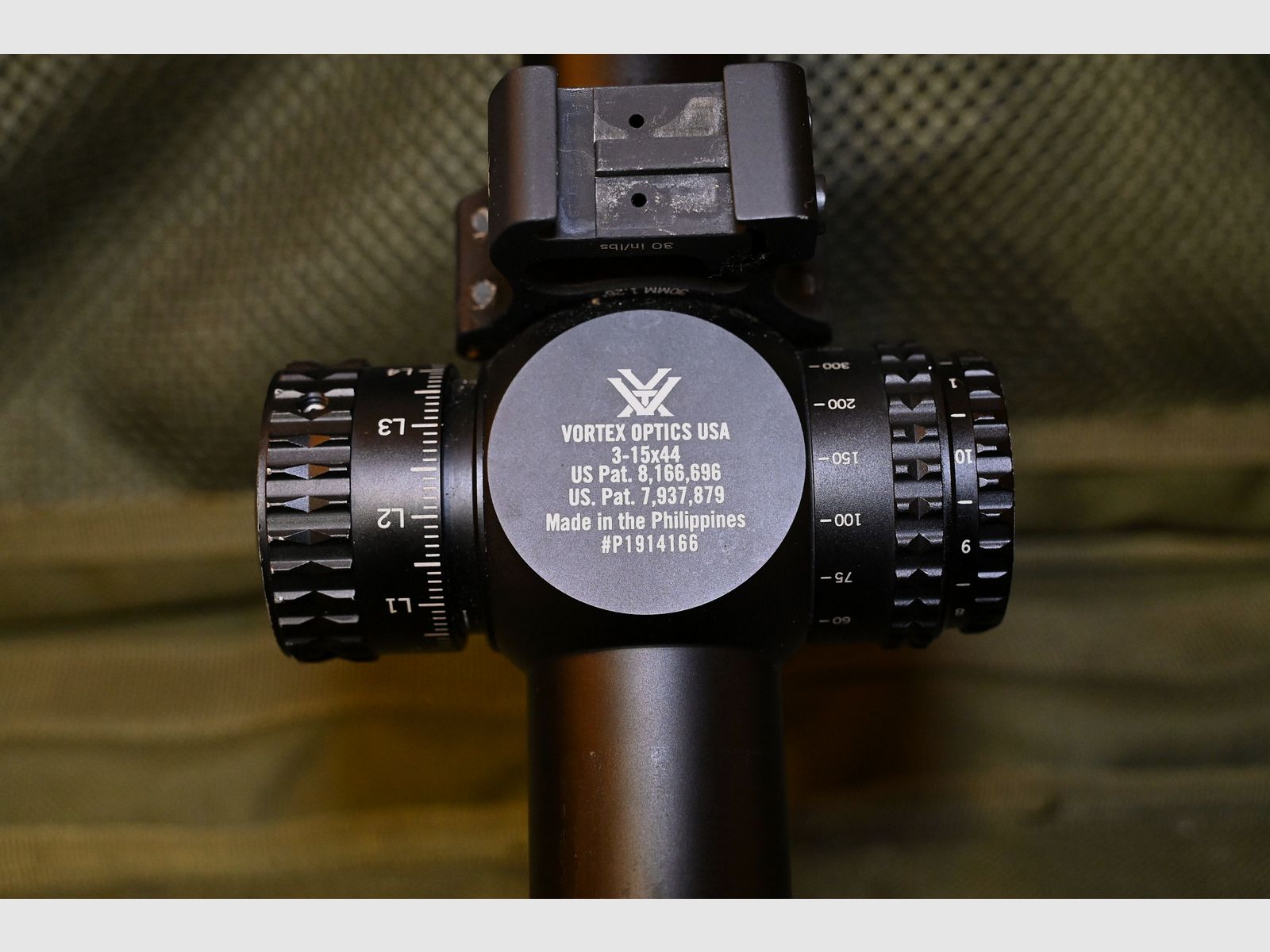 Vortex Viper PST Gen II 3-15x44 MRAD FFP EBR-7C - Komplettset