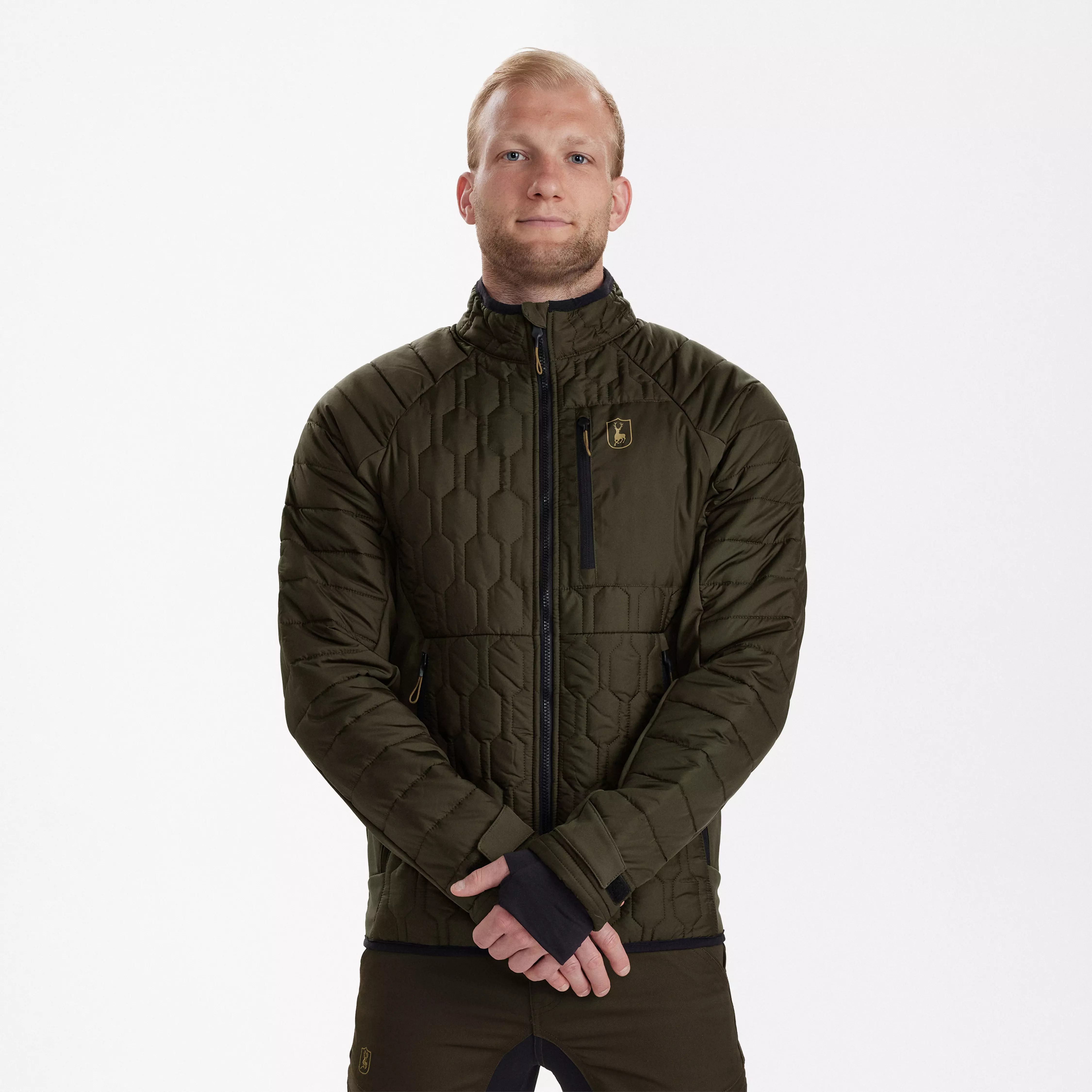 Mossdale kurtka pikowana - Forest Green, zdjęcie 1 z 5