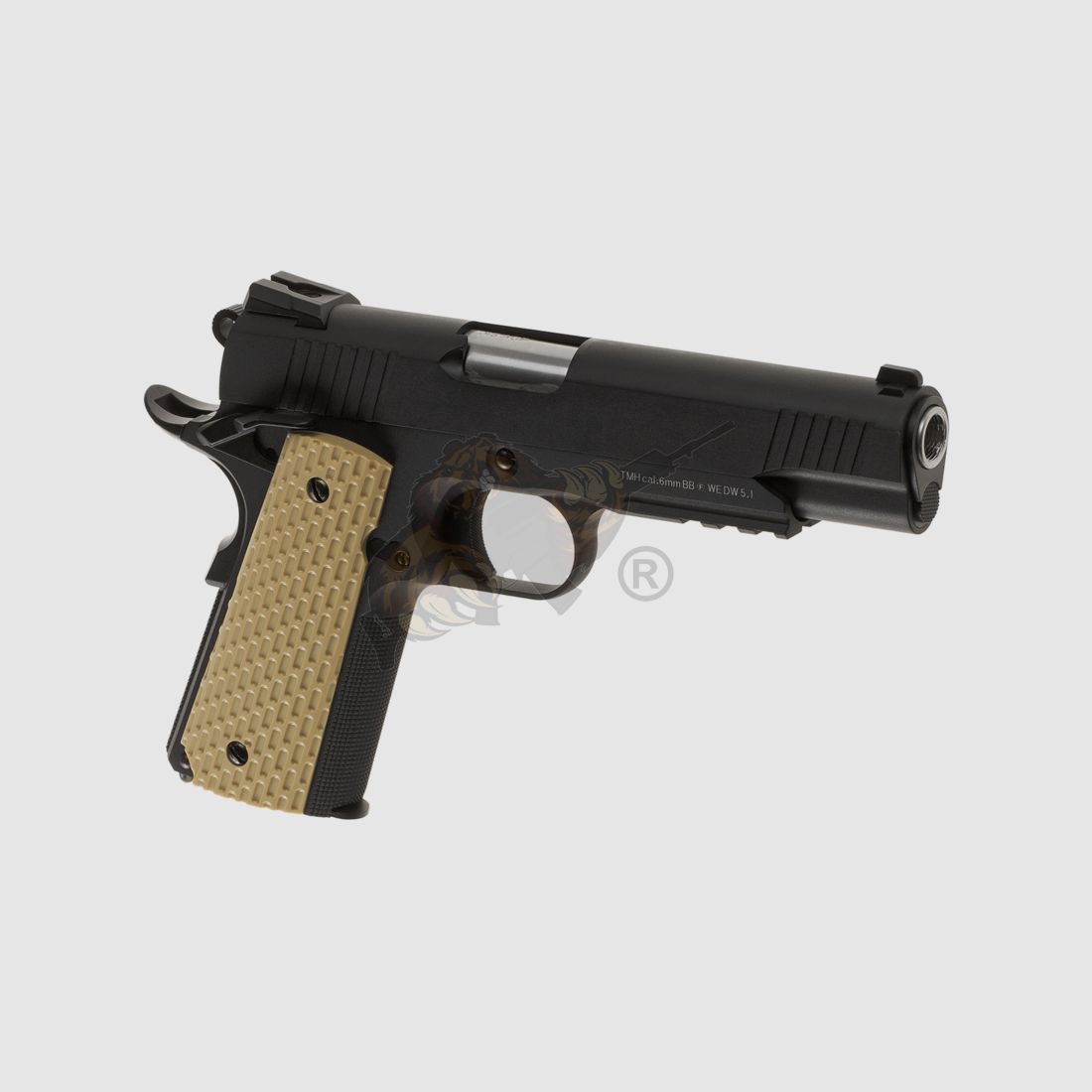Desert Warrior 5.1 Full Metal GBB in Schwarz