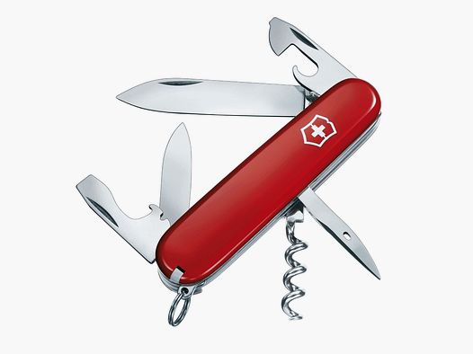 Scyzoryk szwajcarski Victorinox Spartan z 12 funkcjami czerwony
