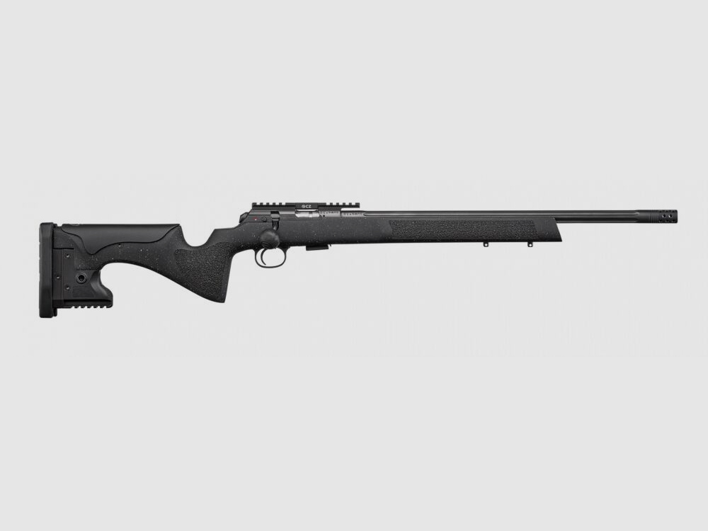 CZ457 Long Range Precision zwart van Česká zbrojovka KK-repetitiegeweer