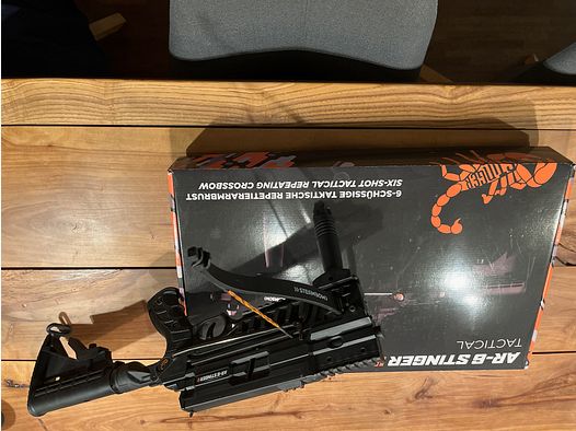 Steambow AR-6 Stinger 2 Tactical nieuw en nog nooit geschoten. In elkaar gezet