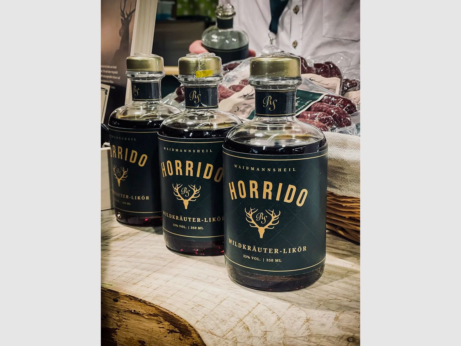 Horrido kruidenlikeur 350 ml, afbeelding 2 van 2