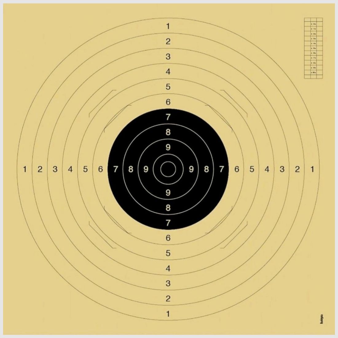 Large targets 55cm ×52cm, image 1 of 3