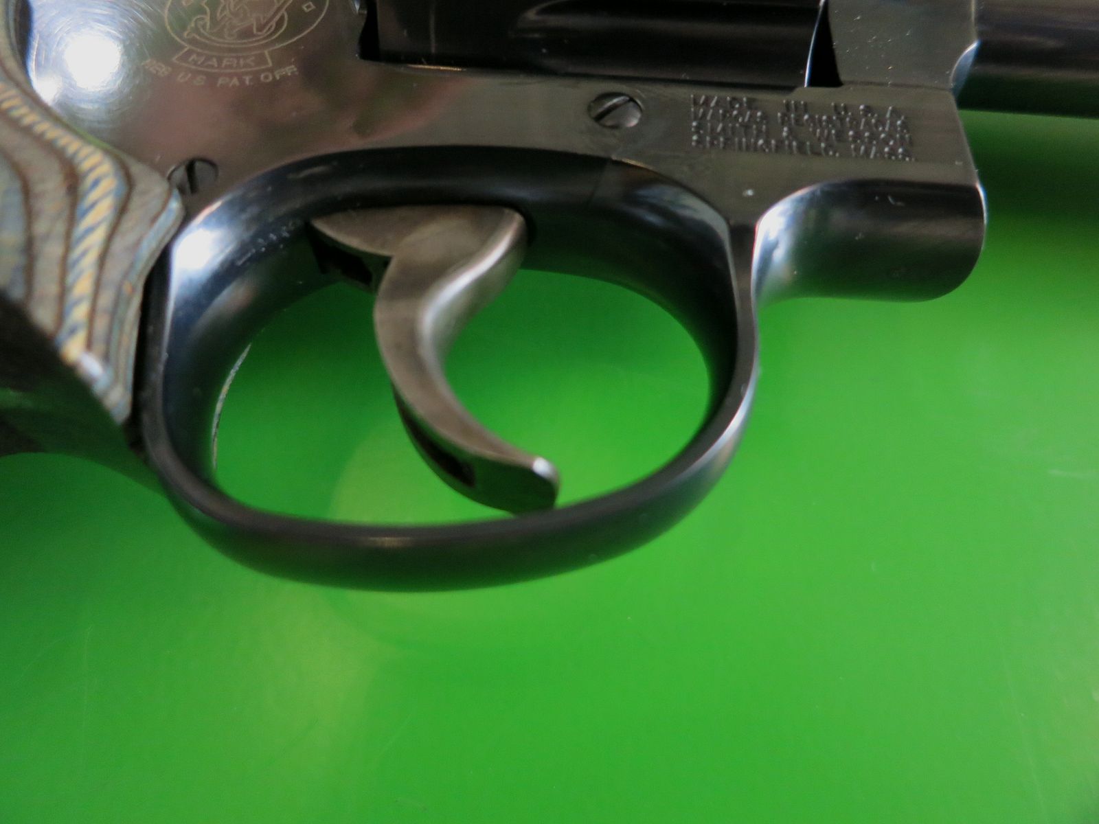 Revolver SMITH & WESSON Modell 586-5, Target Champion 6", Kal. 38/357 Mag, Royal Blue   #33-