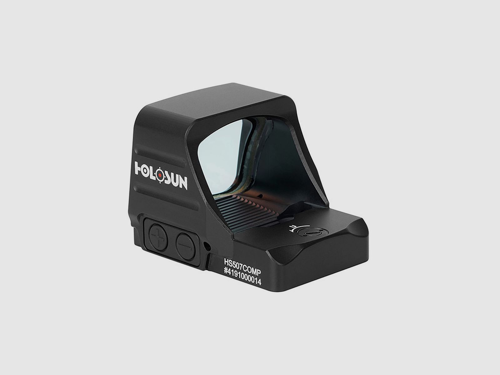 Holosun HS507COMP Offenes Reflex Rotpunktvisier mit wechselbarem Absehen (2MOA Punkt, 8/20/32MOA Kreis)