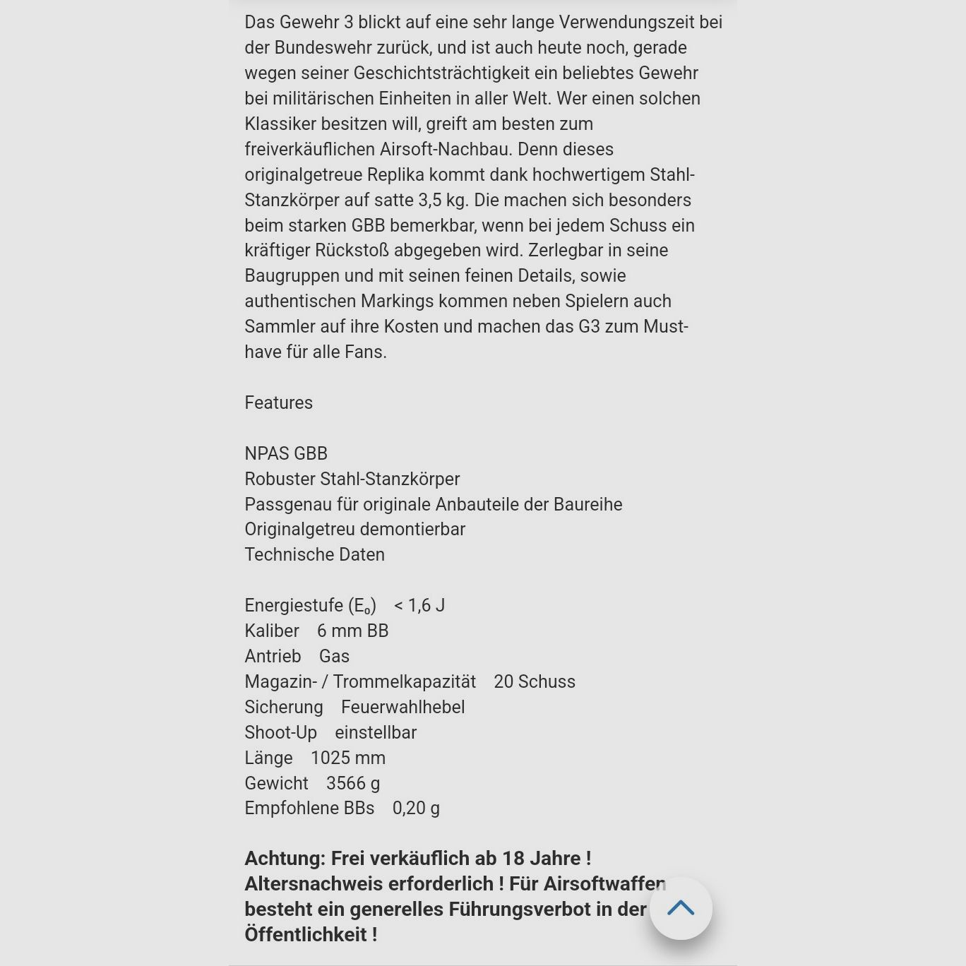 Vfc G3 licence de fabrication Heckler und Koch, comme neuf Airsoft. 500 €