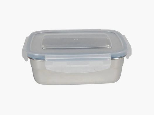 KH Security KH Security Lunchbox Edelstahl 1.8 L silberfarben
