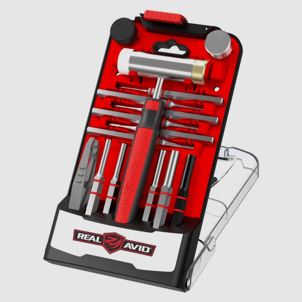Real Avid – Accu-Punch Durchschlag- und Hammer-Set – 17-teilig – Stahl – AVHPS, Bild 1 von 15
