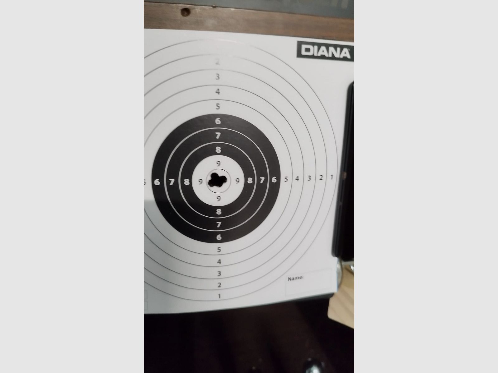 Diana Chaser Gewehr mit Holzschaft CO2 Diabolo 4,5mm Luftgewehr