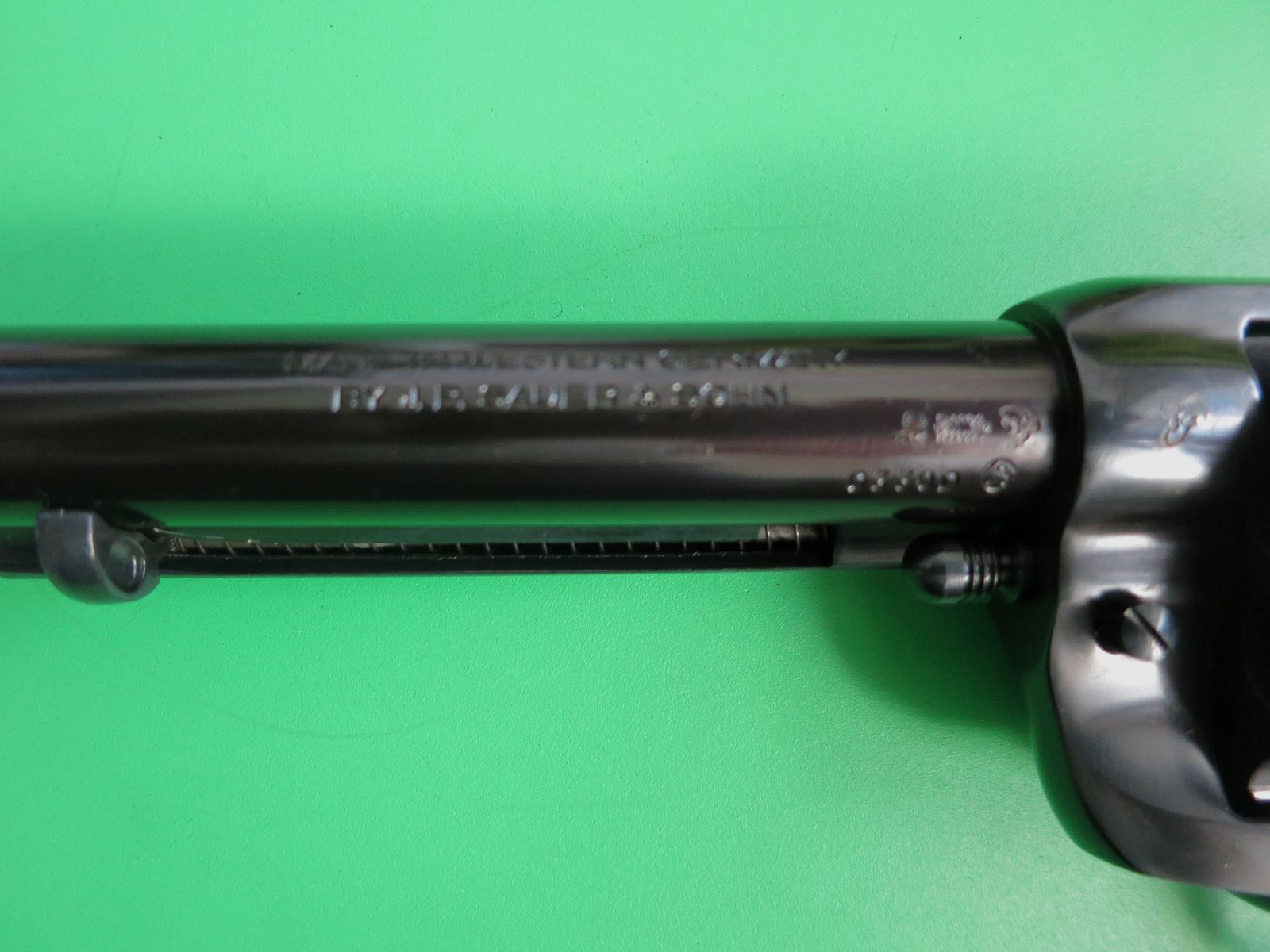 Western revolver, FJ. P. Sauer & Sohn, Western six-shooter, .44 RemMag, collector's condition #65, image 5 of 13