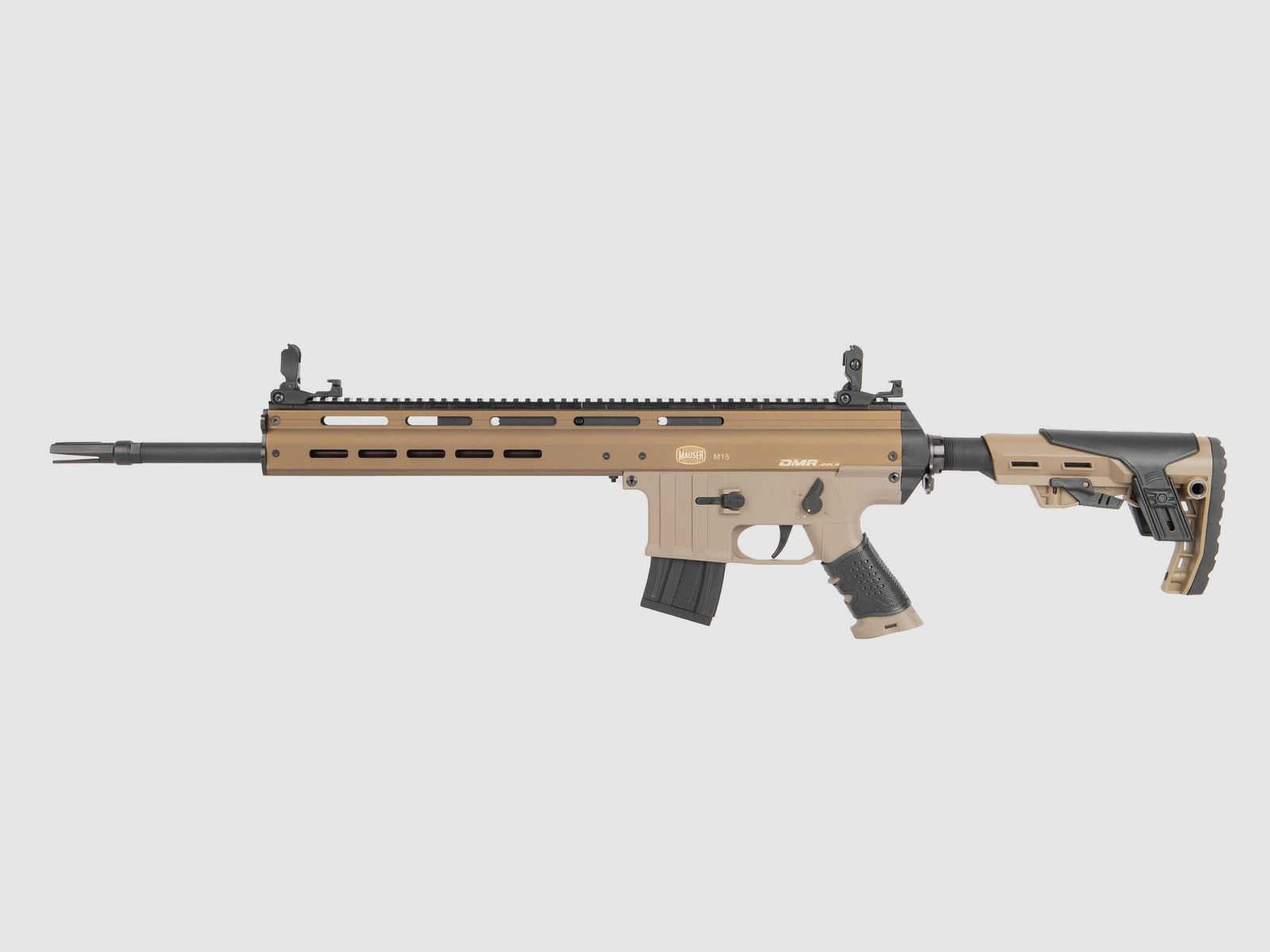 MAUSER M15 DMR Bronze/TAN .22lr HV - Selbstladebüchse