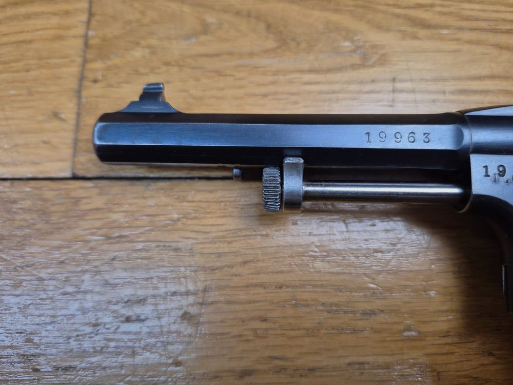 Bellissimo revolver svizzero modello 1882 (e non 1882-29!) – cal. .7.5 svizzero – Arma militare dell'Arsenale di Berna – » W+F Bern » – Arma di 2° tipo del 1916 – Solo 17.255 armi – Ottimo stato e categoria D! – TBE, immagine 8 di 25