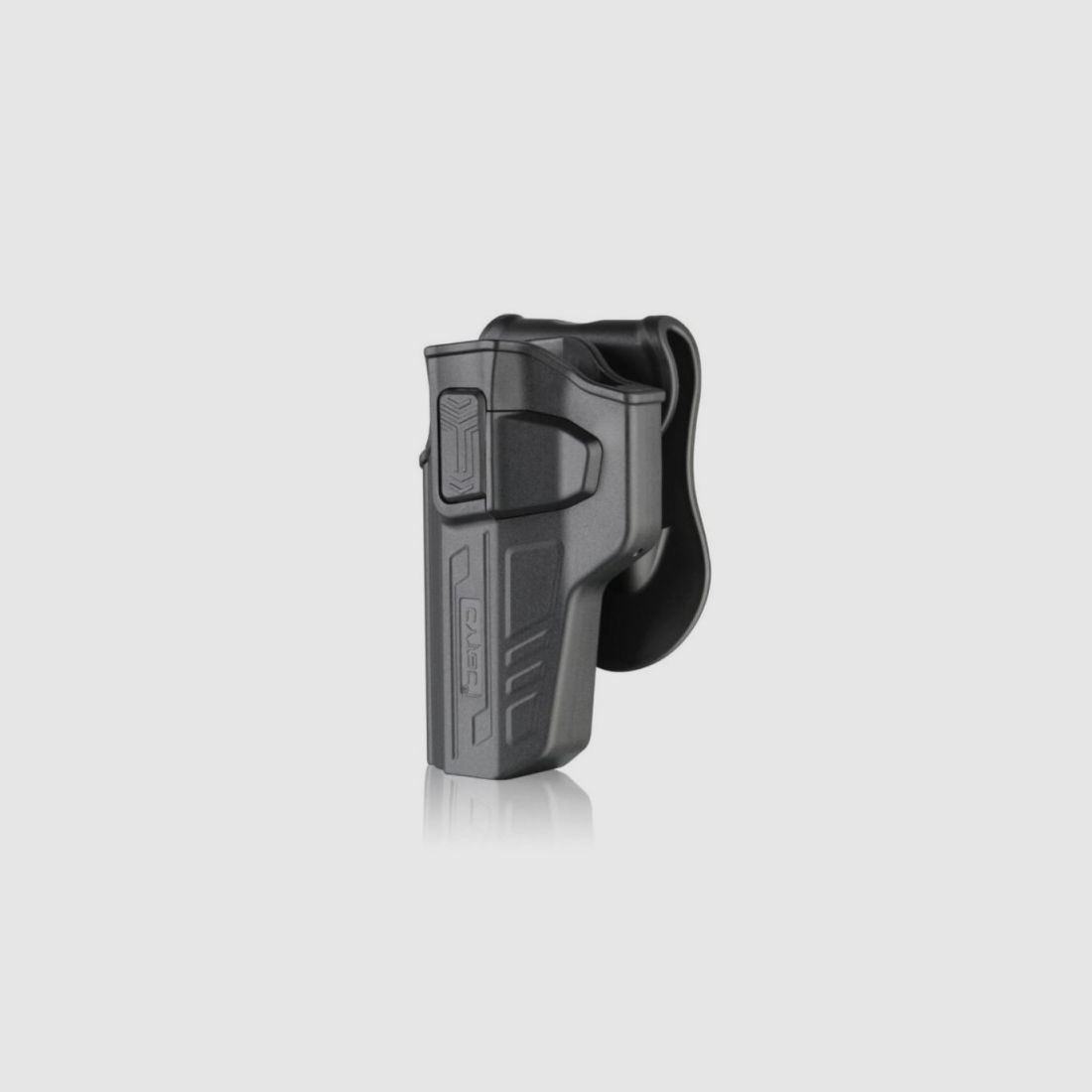 Holster aus Polymer mit seitlichem Knopf - R-DEFENDER Links