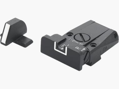 LPA SPR28SS18 Conjunto de Mira Micrométrica para SIG-Sauer P226 – Contorno Blanco