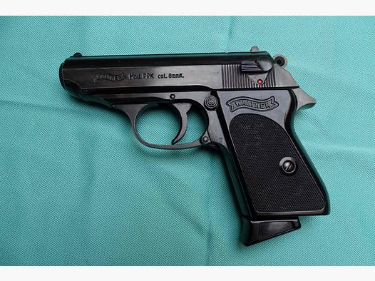 Walther PPK  8 mm Gaz / Pistolet alarmowy PTB 502