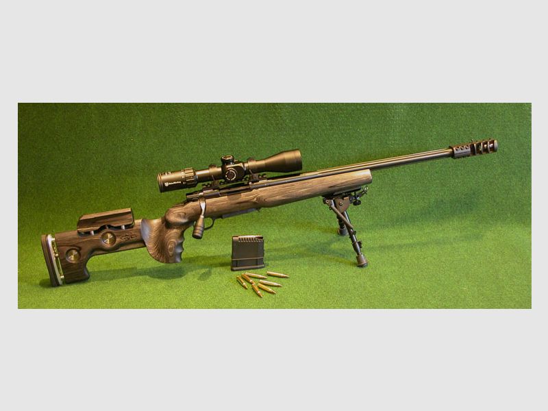 Accuracy HOWA 1500 Kal 223 Rem Sniper Custom-Made GRS NORDIC WOLF SP VARMINT Schaft ZF Diamond FFP