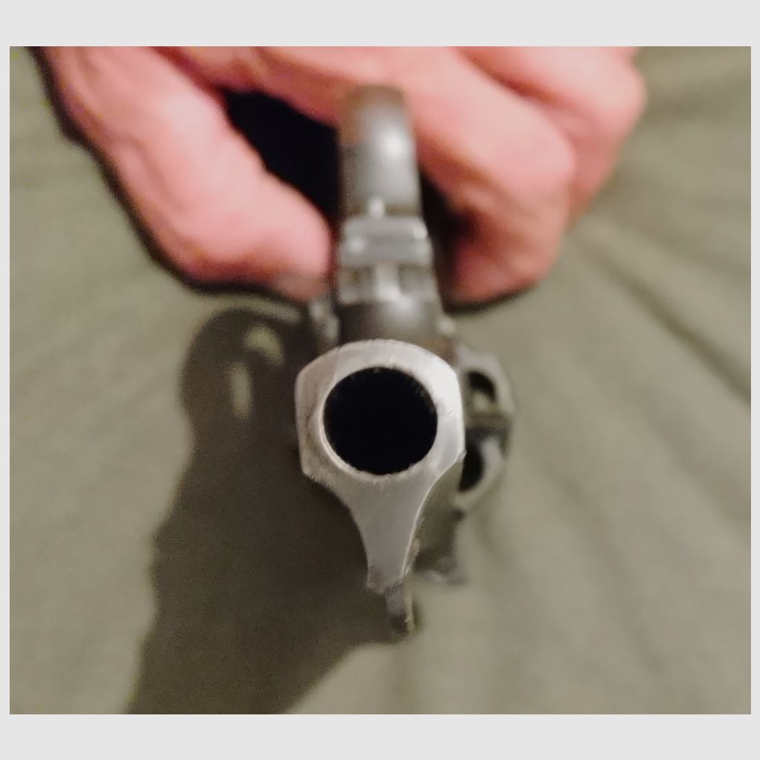 Original Webley Mark IV Revolver umgebaut auf 9mm Knall mit PTB und somit frei zu verkaufen ab 18 Jahre