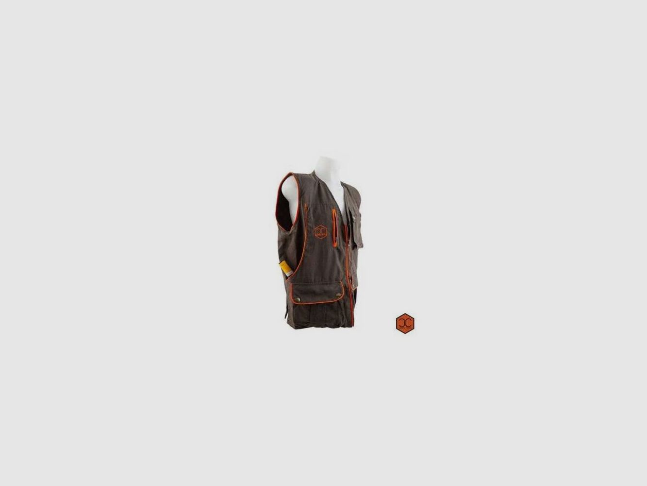GILET KAMIKAZE ORANGE Capone Caccia, image 4 sur 5