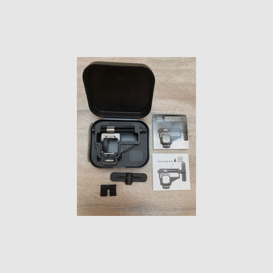 Kimmenwechselgerät für Glock Pistolen in Kal. 9mm /.40S&W / 45Auto und Slim Line